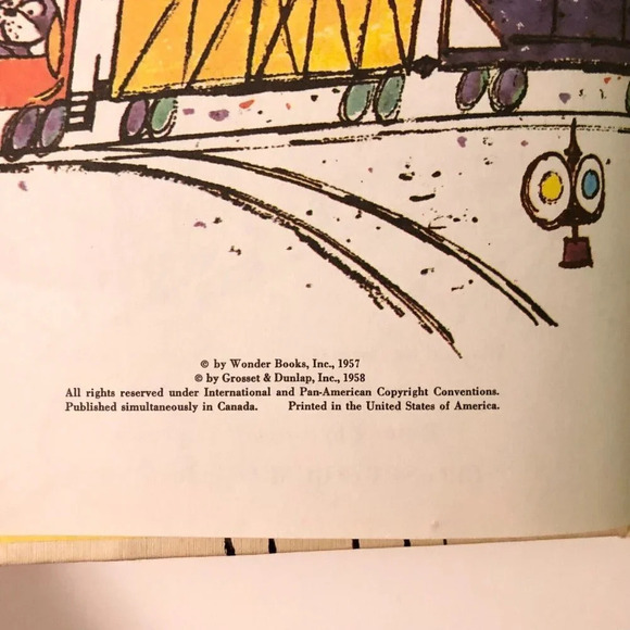 Vintage Double Book Bedtime Stories and  The Pony Engine Dandelion Library - Picture 8 of 16